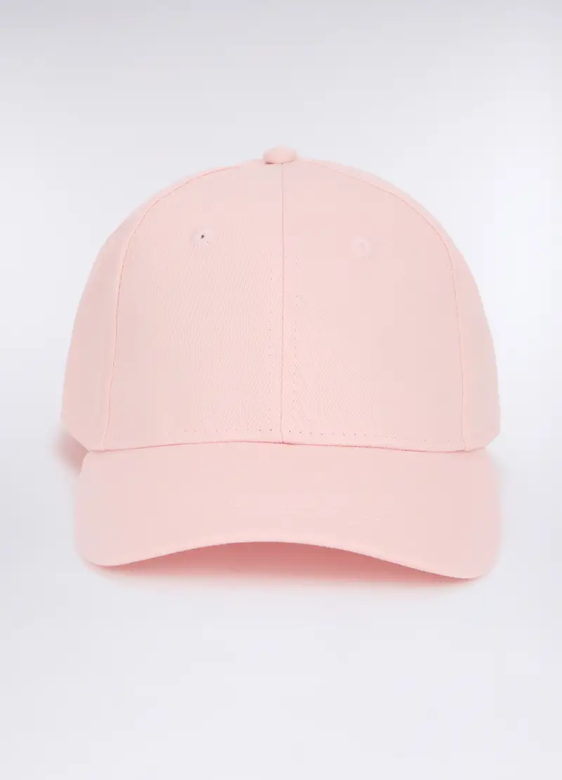 Cappello Baseball In Twill Di Cotone Uomo, Rosa chiaro