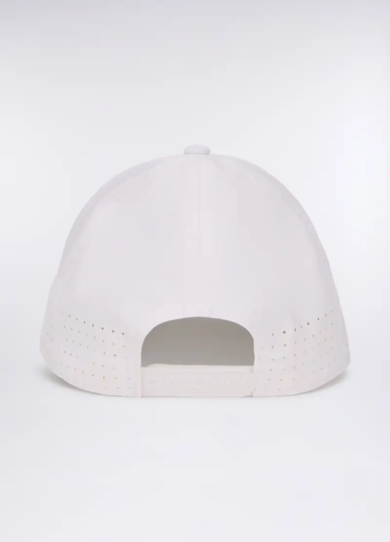 Cappello Baseball Traforato Uomo, Bianco ottico miniatura 2
