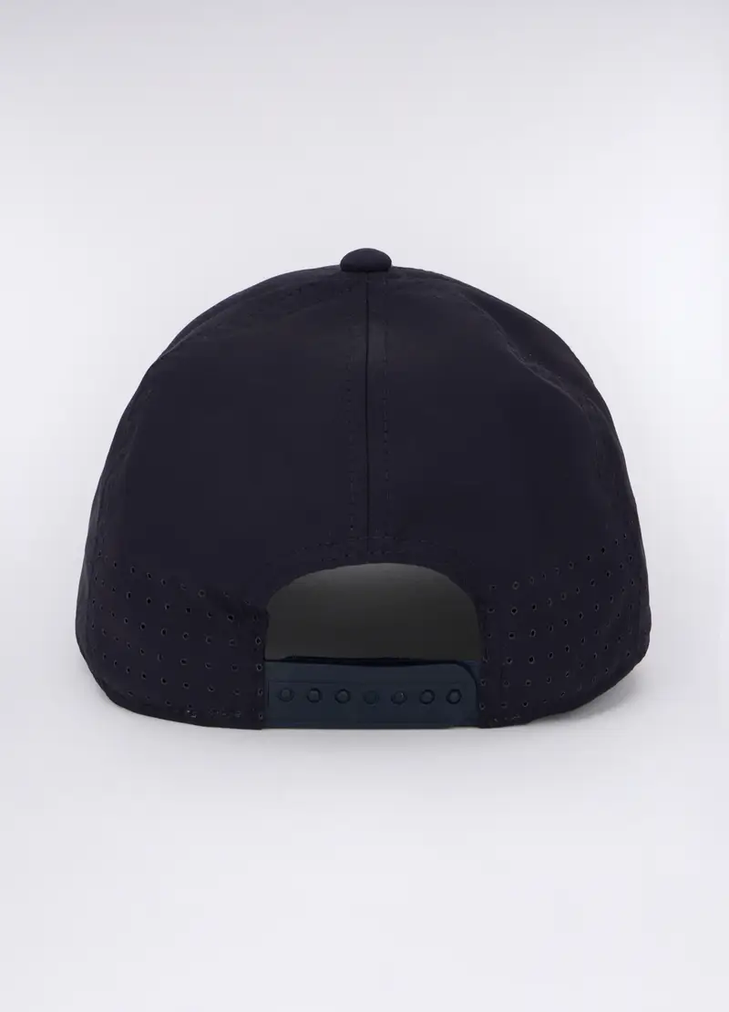 Cappello Baseball Traforato Uomo, Nero miniatura 2