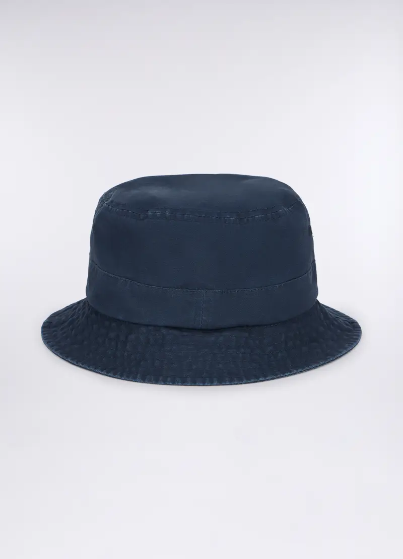 Cappello Bucket In Cotone Uomo, Blu elettrico