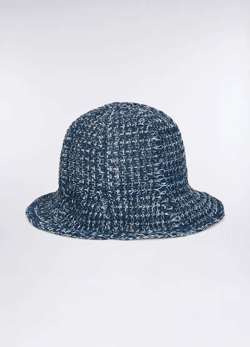 Cappello Crochet Donna, Blu chiaro miniatura 2