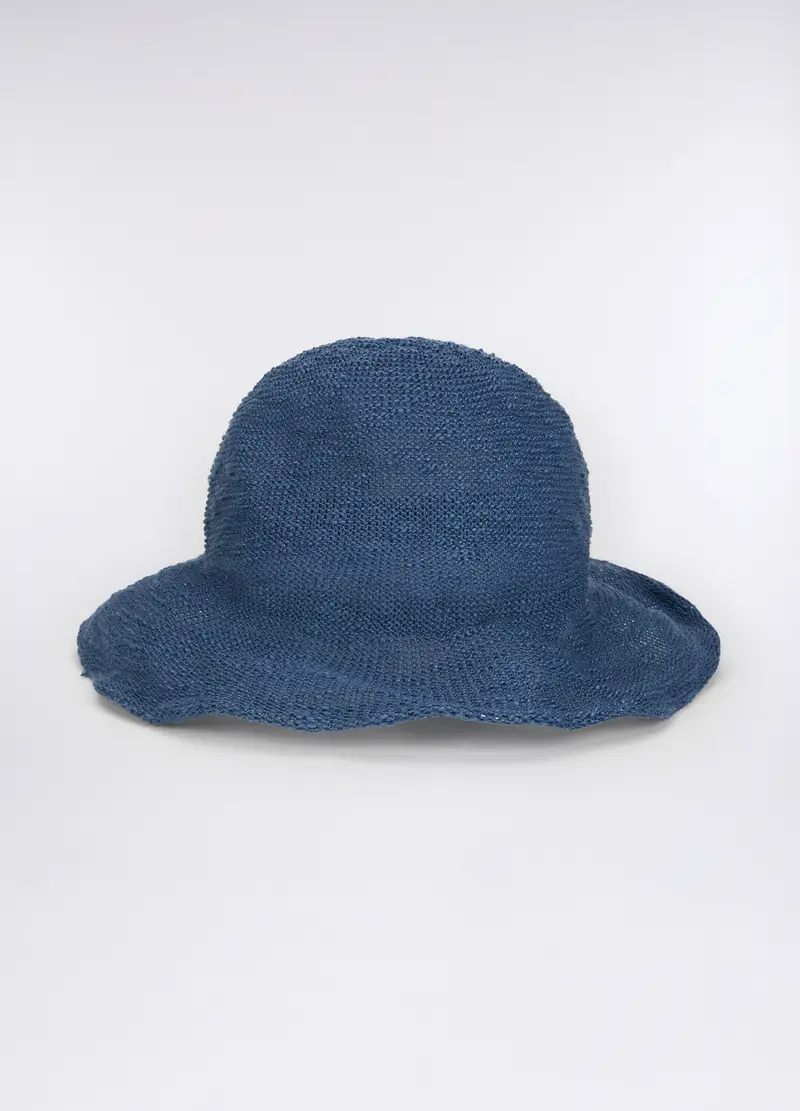 Cappello In Tessuto Donna, Blu Bluette