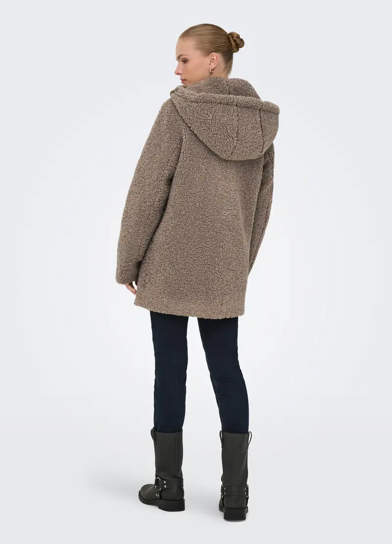 Cappotto Teddy Donna, Unisex, Beige miniatura 2