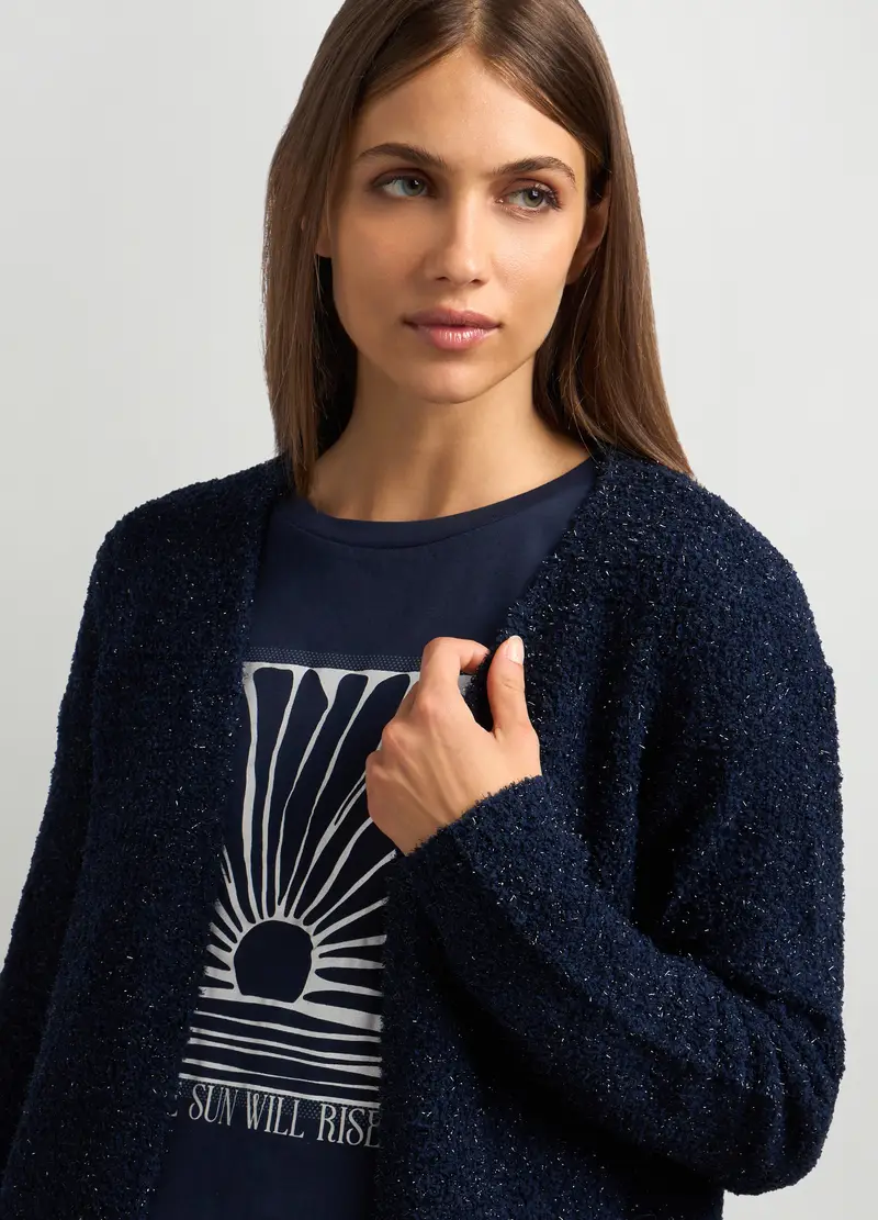 Upim Cardigan Donna Blu 4288553 miniatura 3