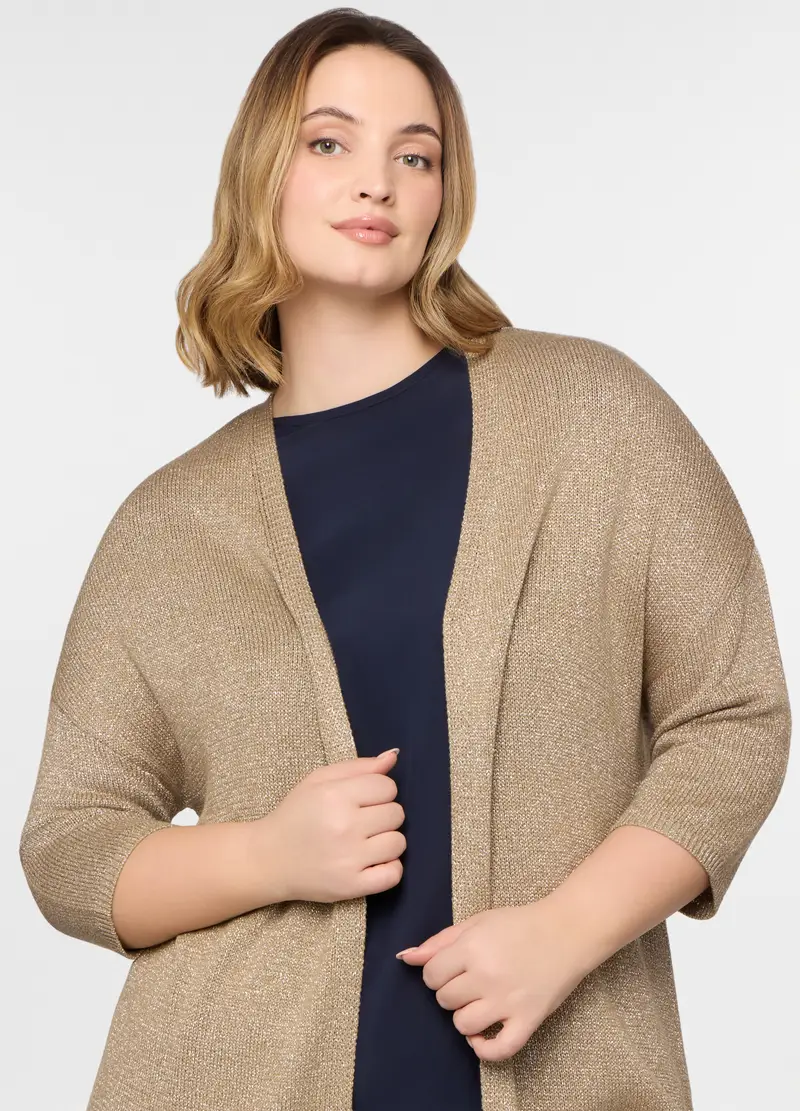 Upim Cardigan Donna Beige 4320385 miniatura 3