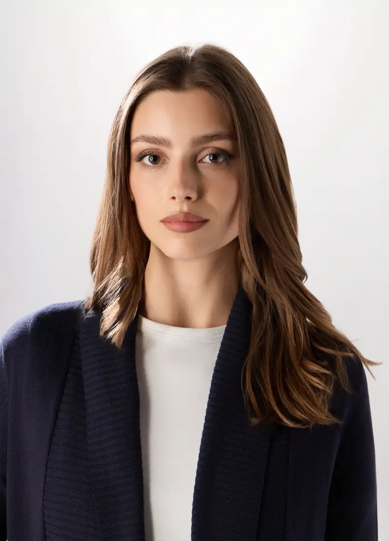 Upim Cardigan Donna Blu 2617222 miniatura 3