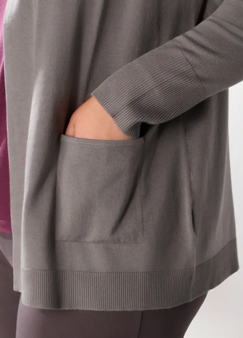 Upim Cardigan Donna Grigio 4288755 miniatura 3