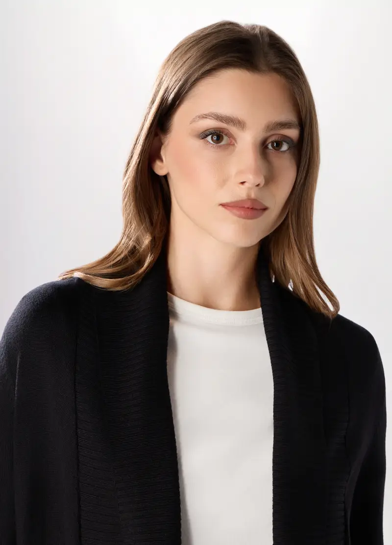 Upim Cardigan Donna Nero 2617223 miniatura 3