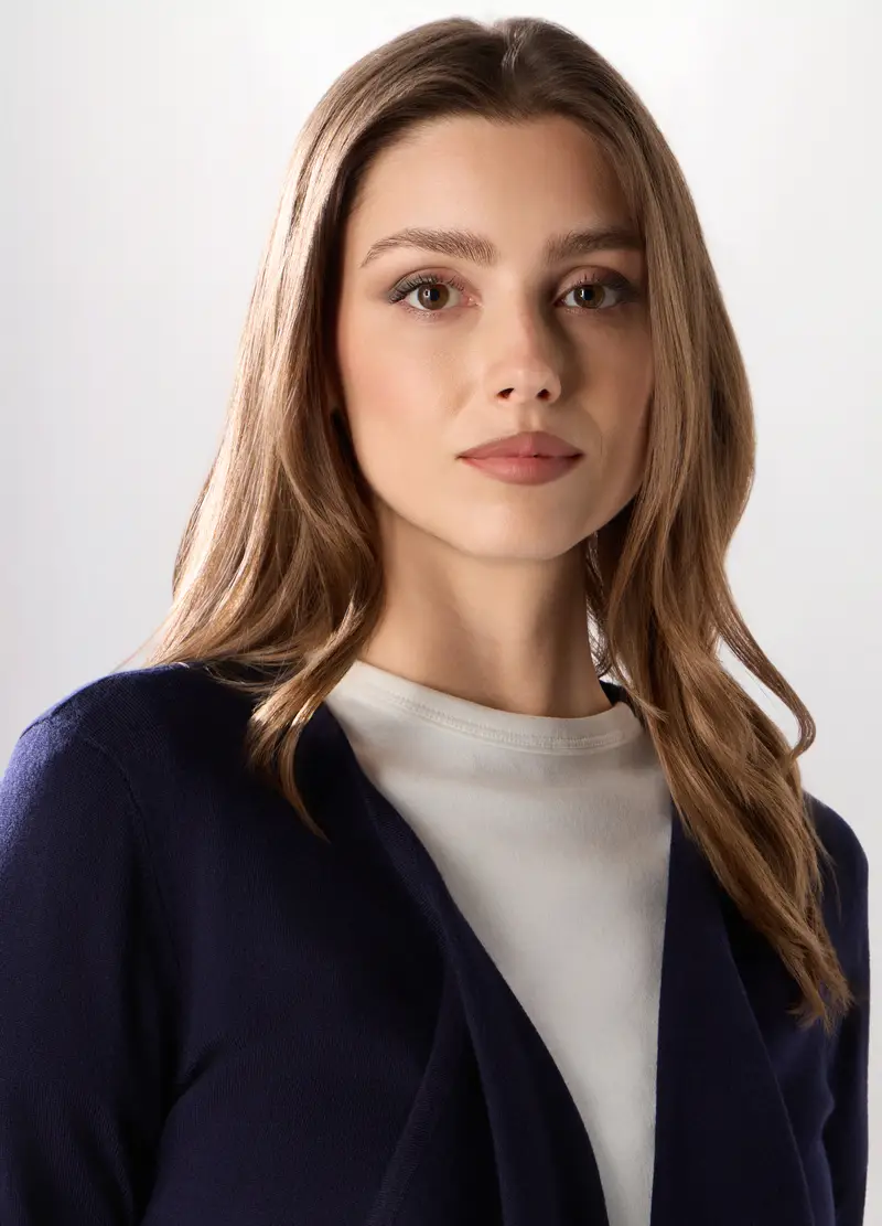 Upim Cardigan Donna Blu 4255077 miniatura 3