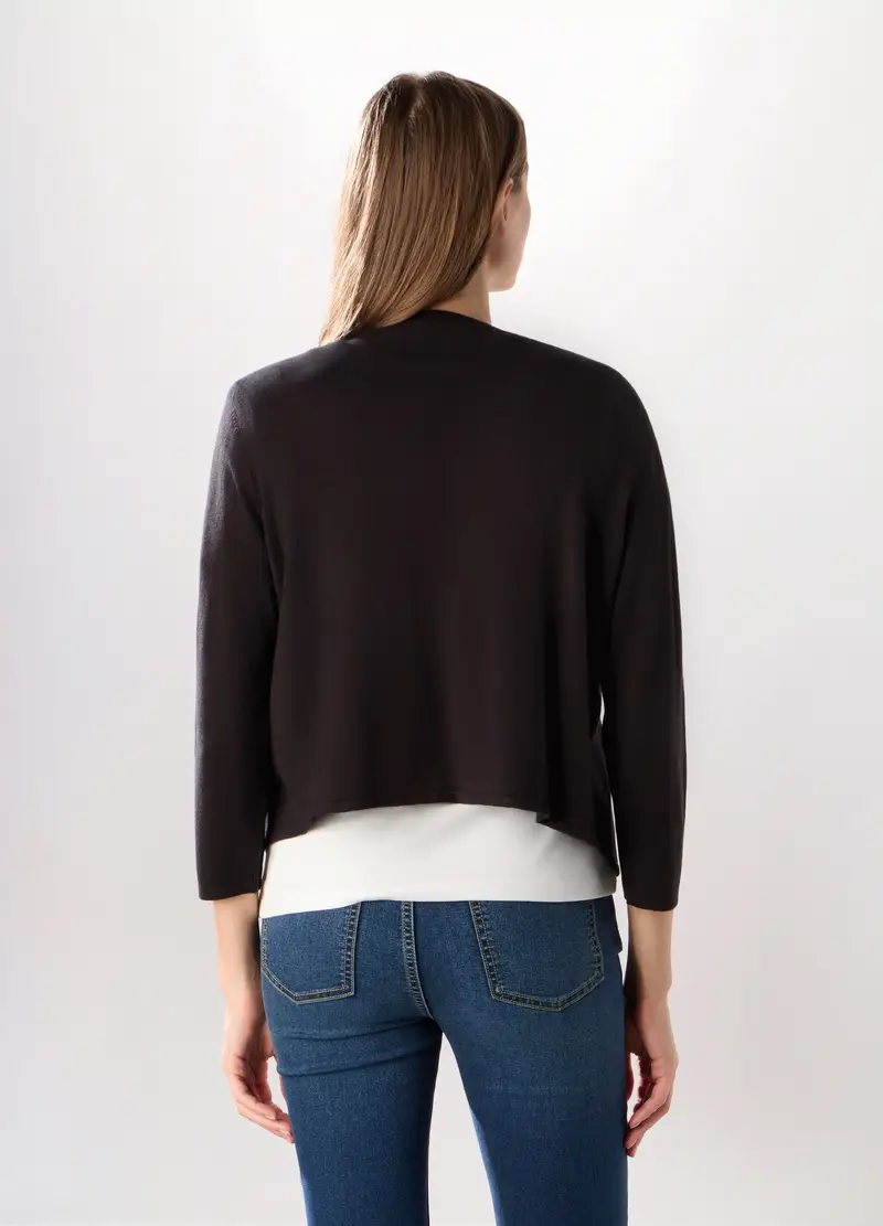 Upim Cardigan Donna Nero 2617233 miniatura 2