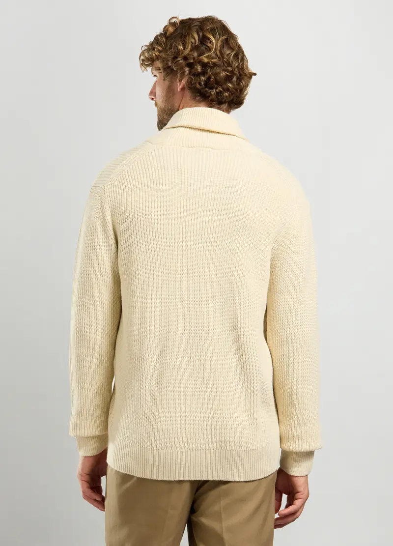 Upim Cardigan Uomo Bianco 4307730 miniatura 2