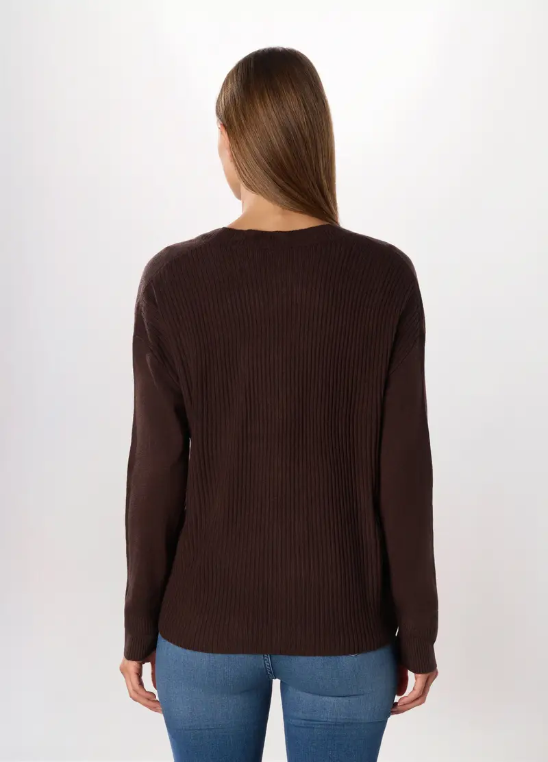 Upim Cardigan Donna Marrone 4252538 miniatura 2