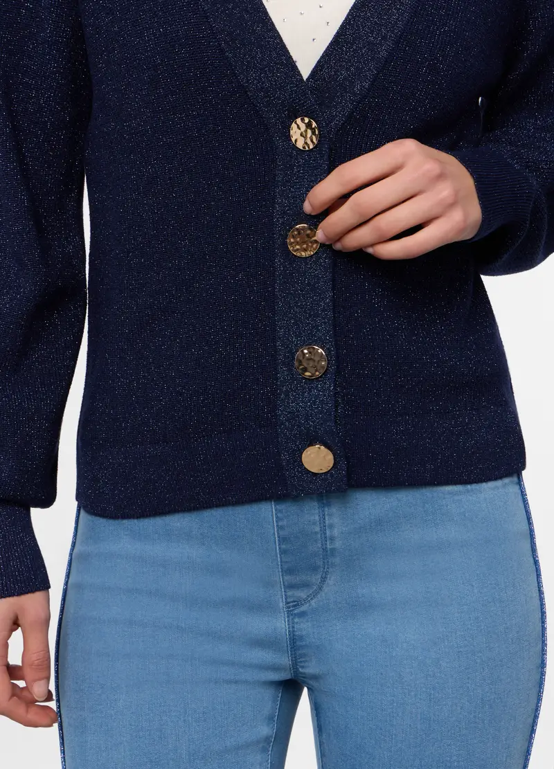 Upim Cardigan Donna Blu 4223204 miniatura 3