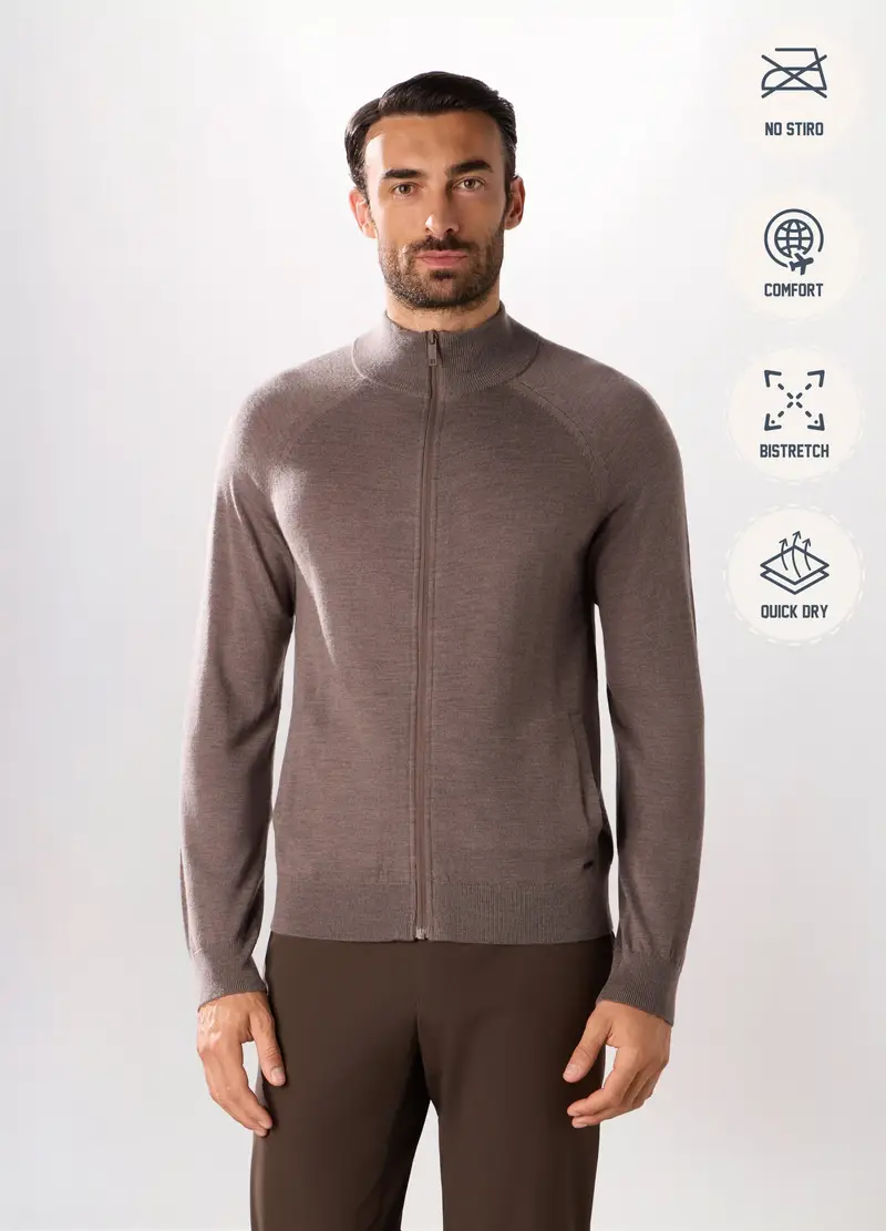 Upim Cardigan Uomo Beige 4254093 miniatura 2