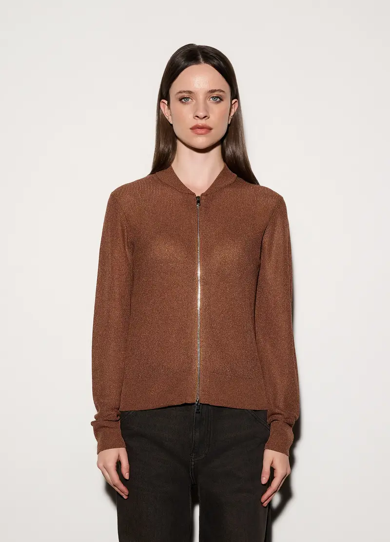 Upim Cardigan Donna Marrone 4320414 miniatura 2