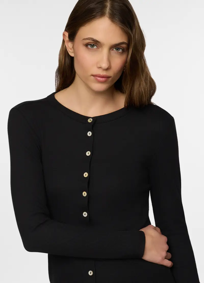 Upim Cardigan Donna Nero 4350421 miniatura 3