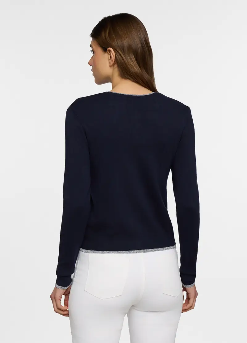 Upim Cardigan Donna Blu 4350144 miniatura 2