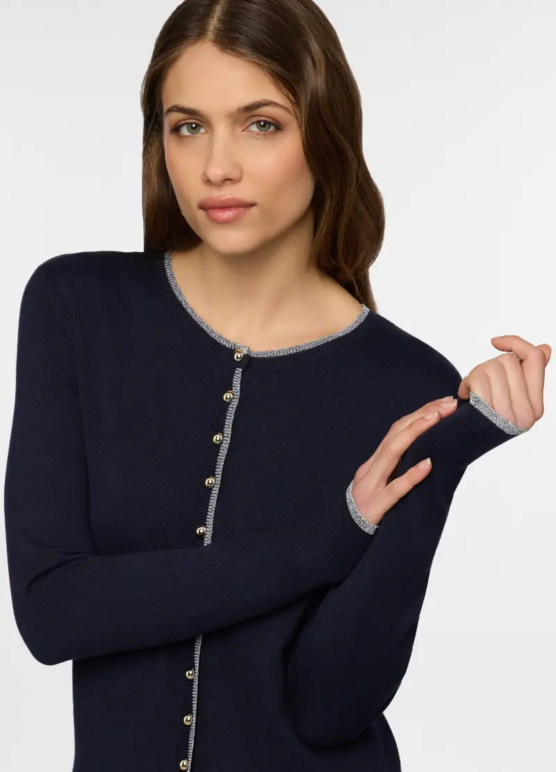 Upim Cardigan Donna Blu 4350144 miniatura 3