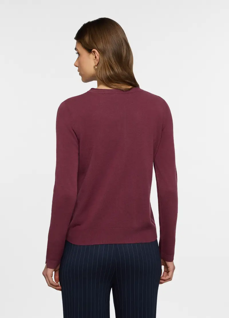 Upim Cardigan Donna Bordeaux 4350197 miniatura 2