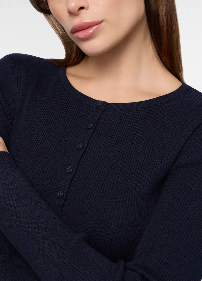 Upim Cardigan Donna Blu 4133911 miniatura 3