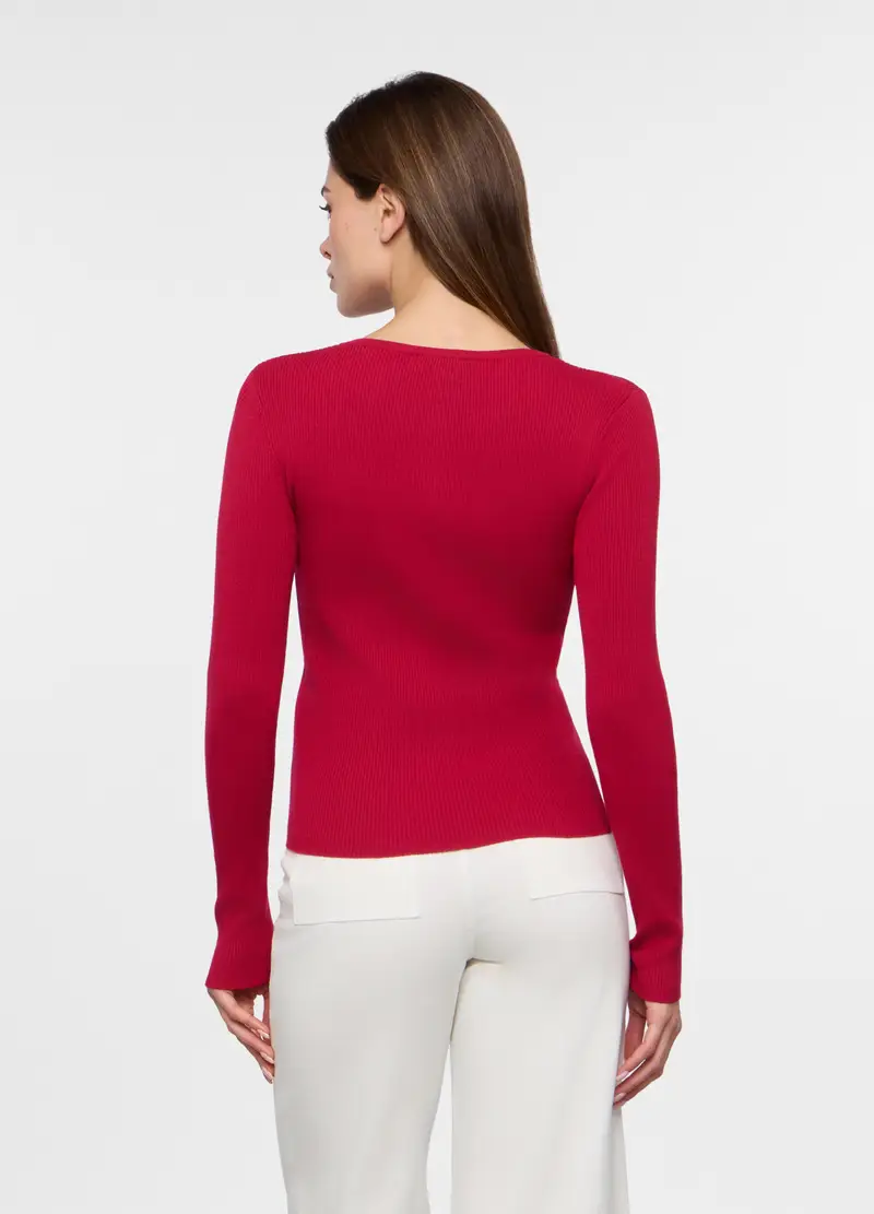 Upim Cardigan Donna Rosso 4253541 miniatura 2