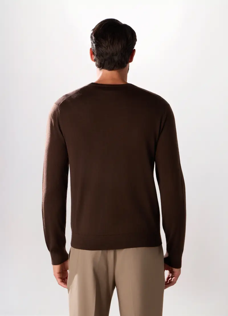 Upim Cardigan Uomo Marrone 4254704 miniatura 2