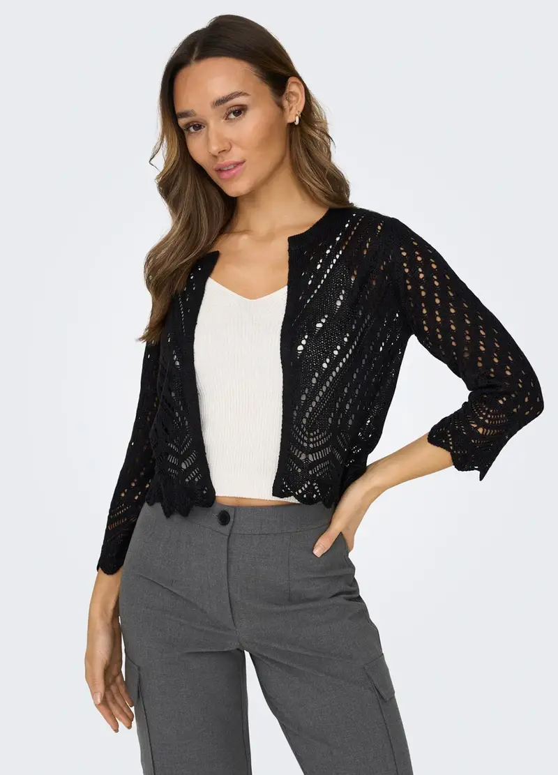 Upim Cardigan Donna Nero 4320477 miniatura 3