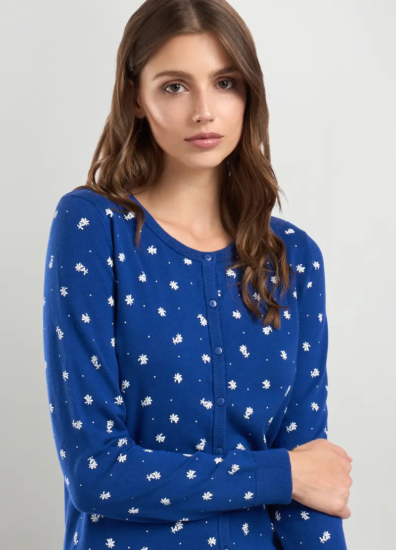 Upim Cardigan Donna Blu 3531557 miniatura 3