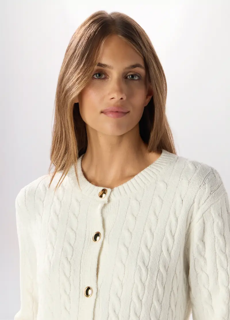 Upim Cardigan Donna Bianco 4307369 miniatura 3