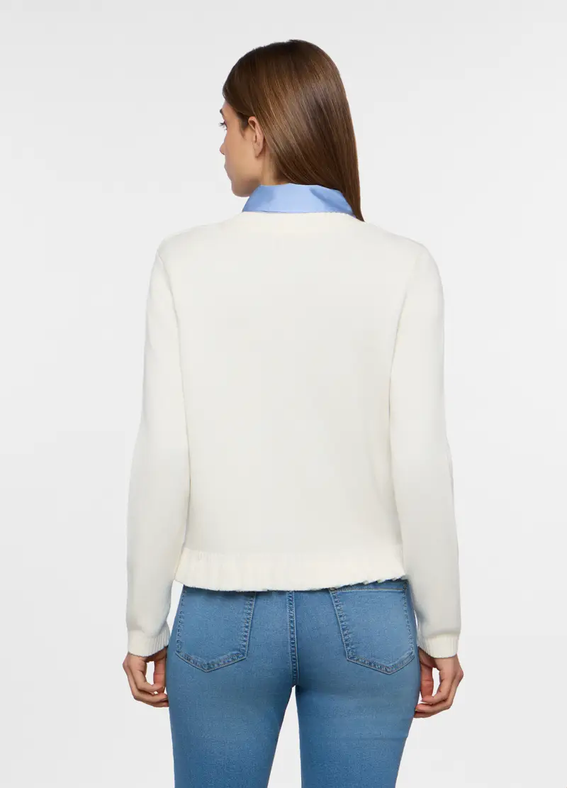 Upim Cardigan Donna Bianco 4133924 miniatura 2