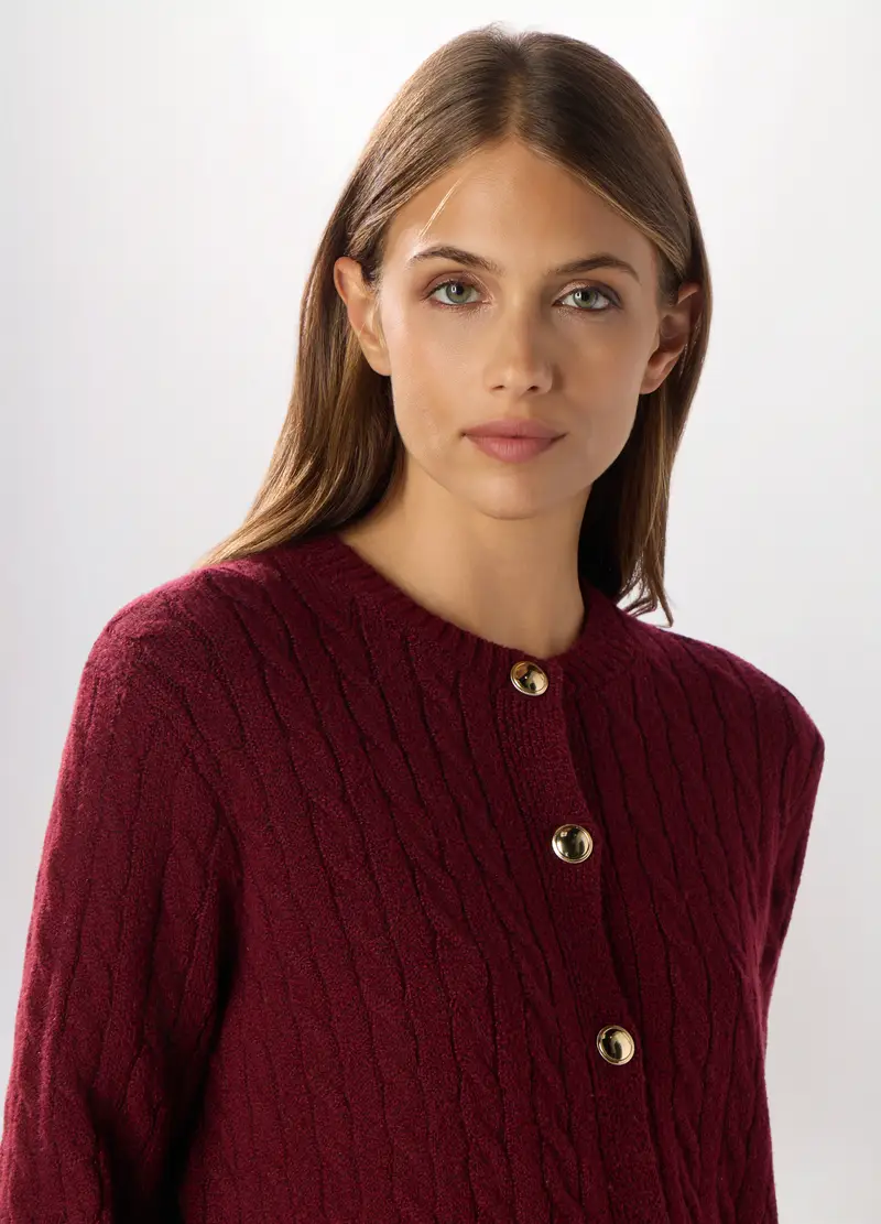 Upim Cardigan Donna Rosso 4287878 miniatura 3