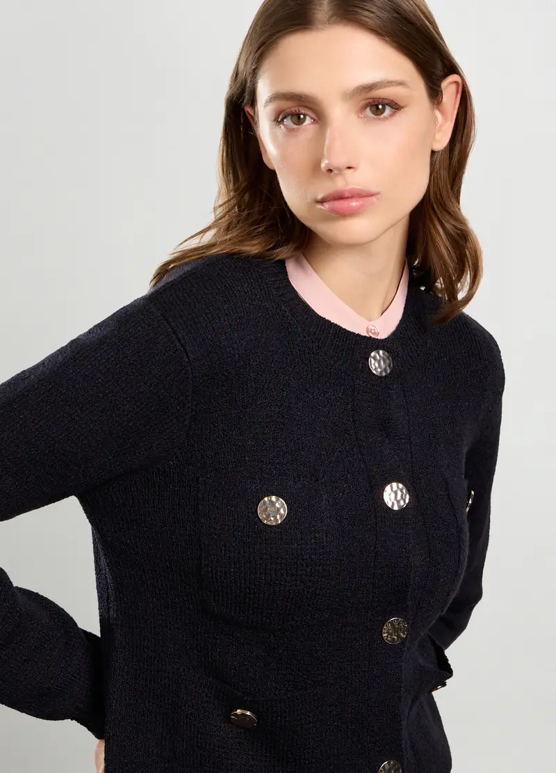 Upim Cardigan Donna Blu 4307726 miniatura 3