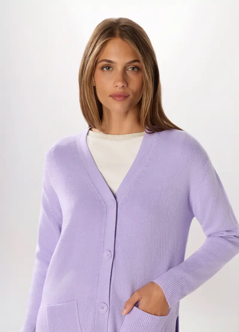 Upim Cardigan Donna Lilla 3409097 miniatura 3