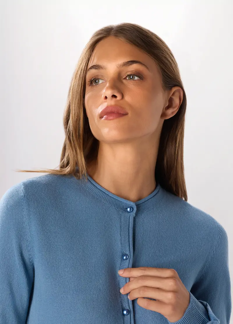 Upim Cardigan Donna Azzurro 4252533 miniatura 3