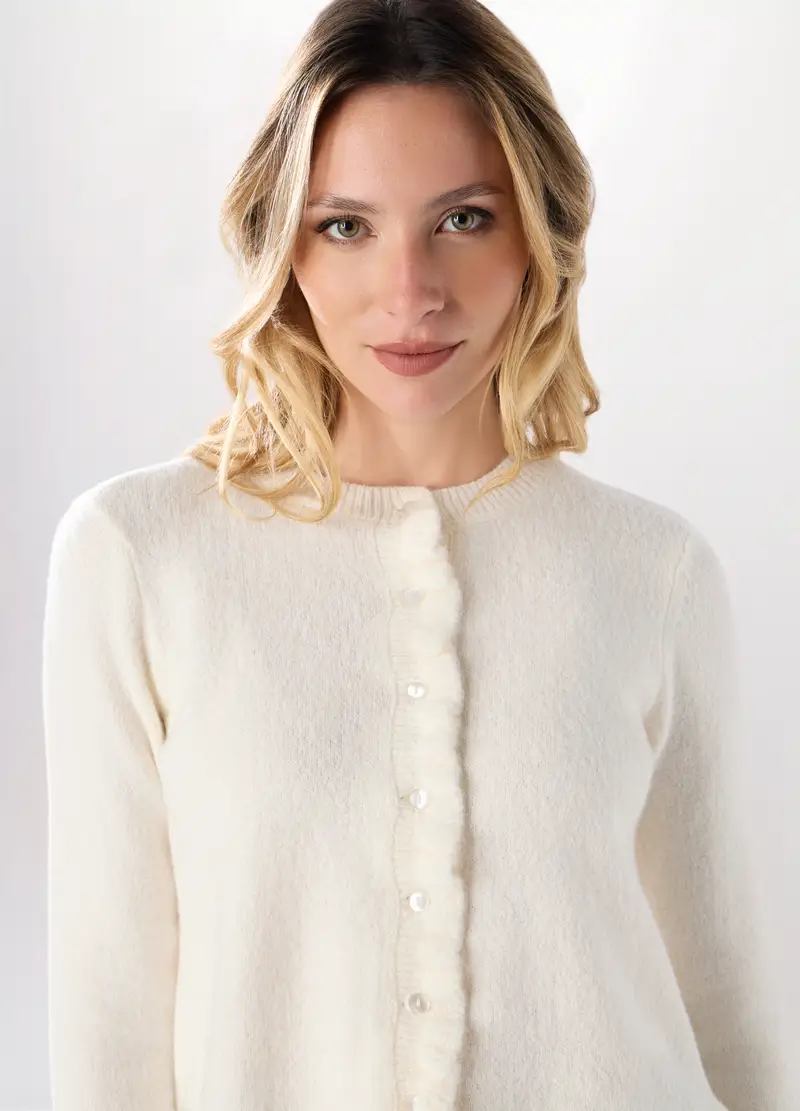 Upim Cardigan Donna Bianco 4288119 miniatura 3