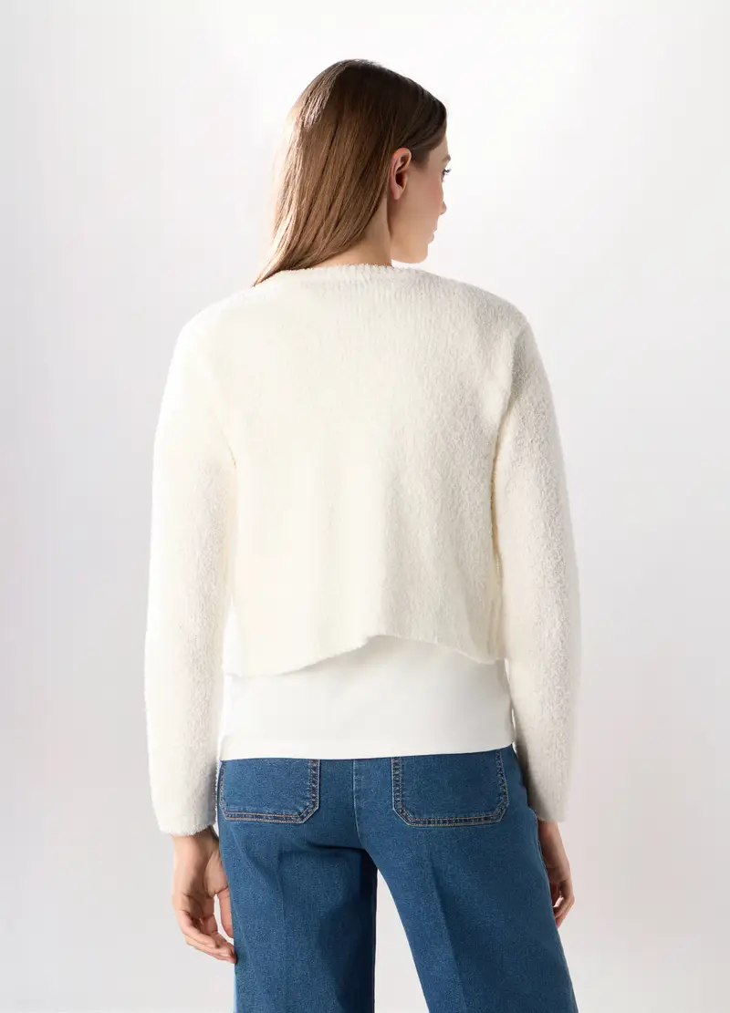 Upim Cardigan Donna Bianco 2616962 miniatura 2