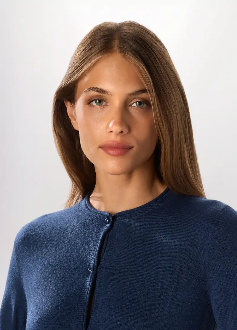 Upim Cardigan Donna Blu 4302756 miniatura 3