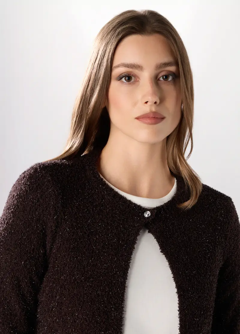 Upim Cardigan Donna Marrone 2616963 miniatura 3