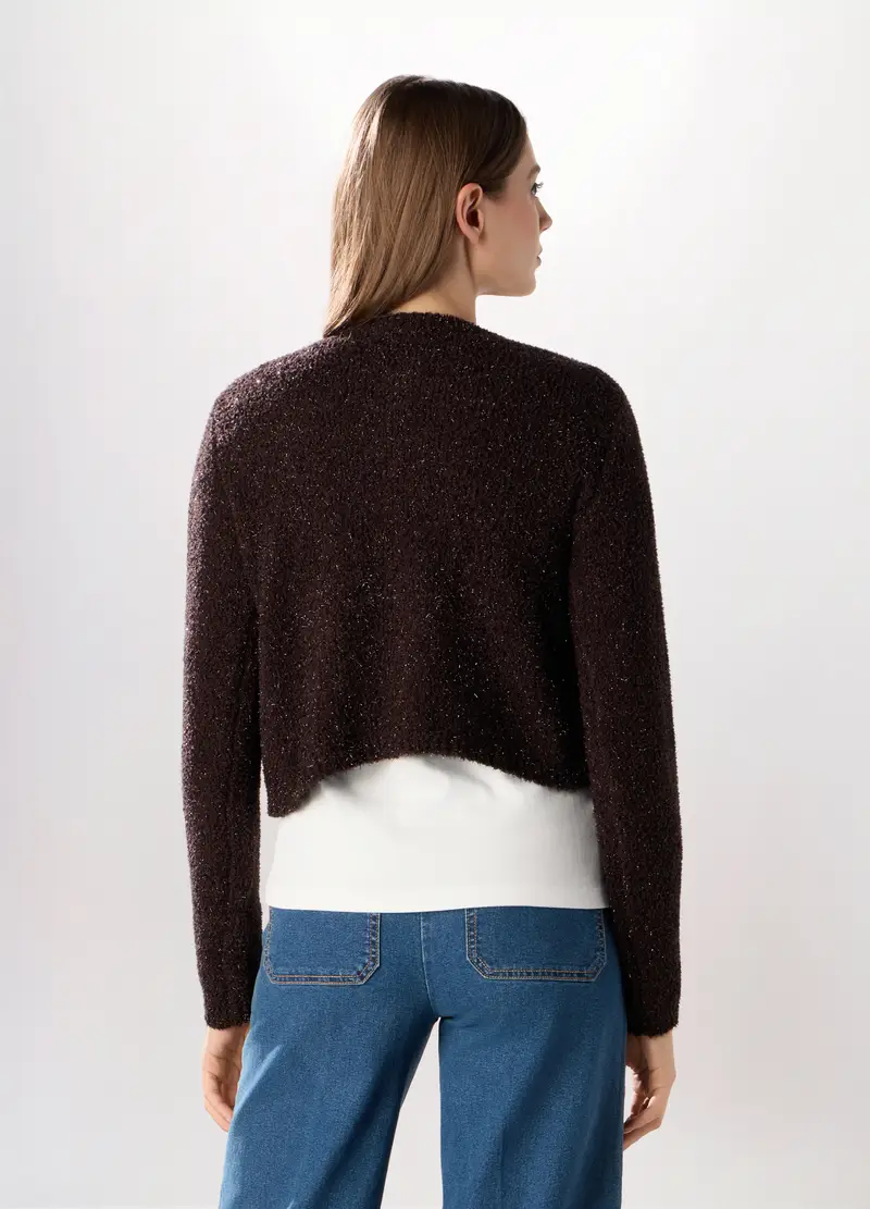 Upim Cardigan Donna Marrone 4252935 miniatura 2