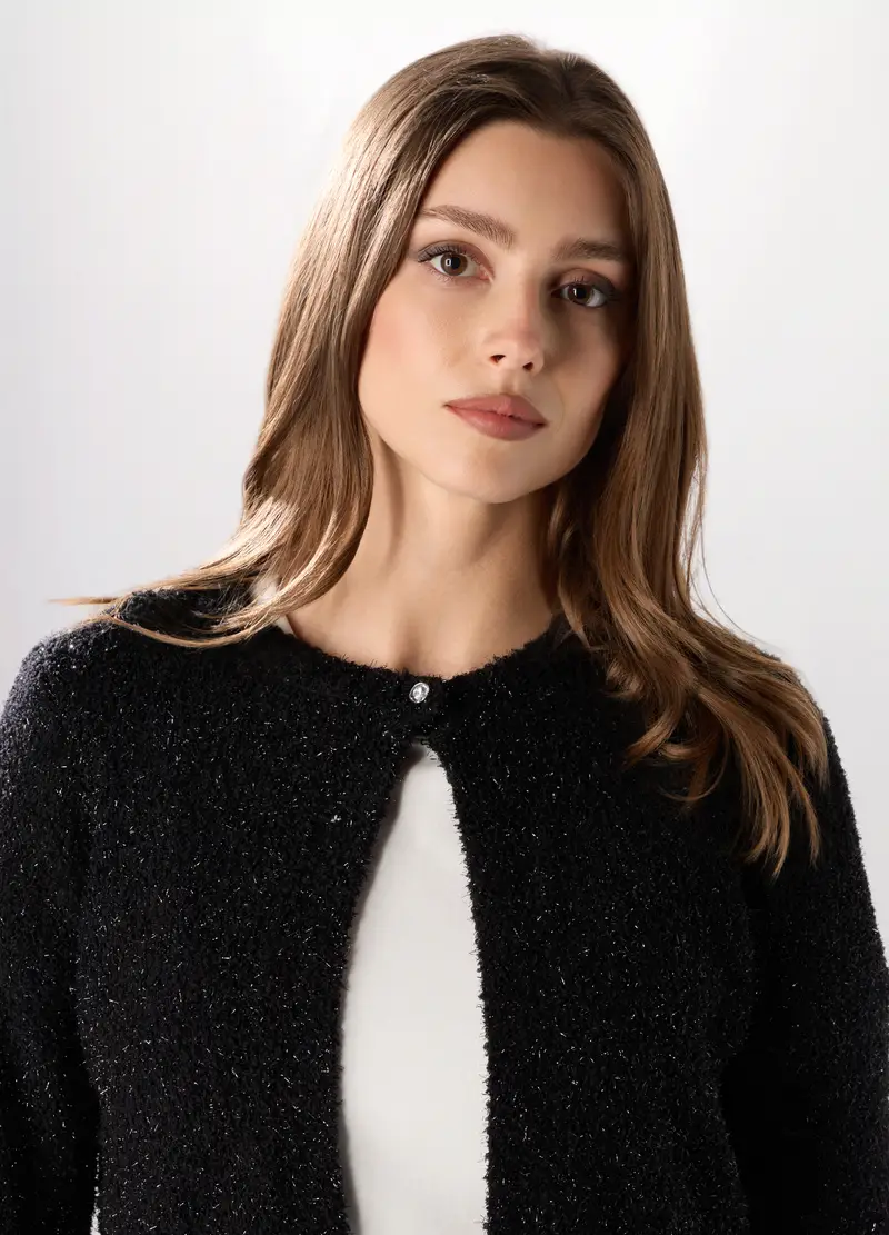 Upim Cardigan Donna Nero 3005319 miniatura 3