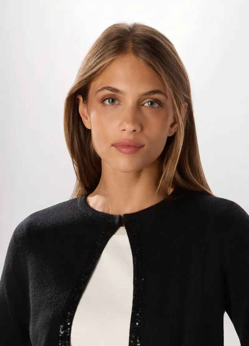 Upim Cardigan Donna Nero 4287869 miniatura 3