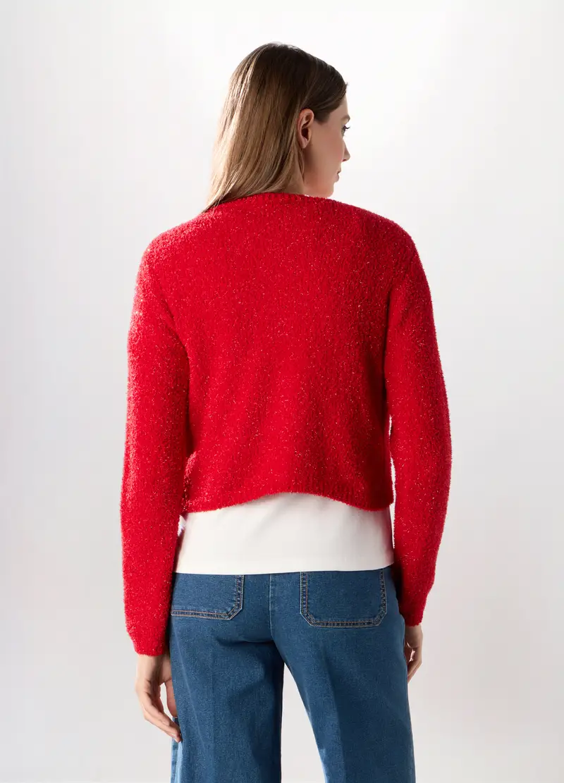 Upim Cardigan Donna Rosso 3005320 miniatura 2