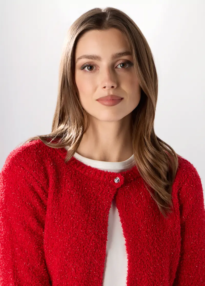 Upim Cardigan Donna Rosso 3005320 miniatura 3