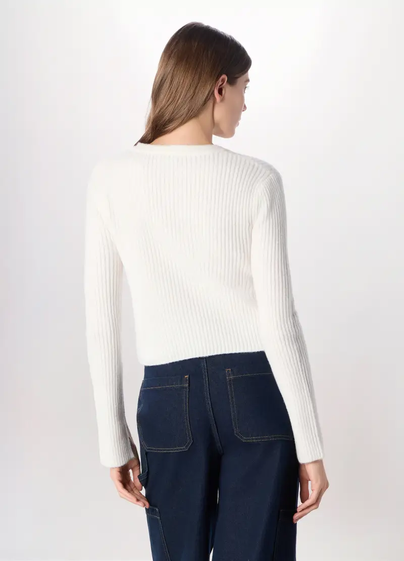 Upim Cardigan Donna Bianco 4288066 miniatura 2