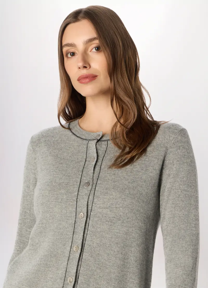 Upim Cardigan Donna Grigio 4252755 miniatura 3