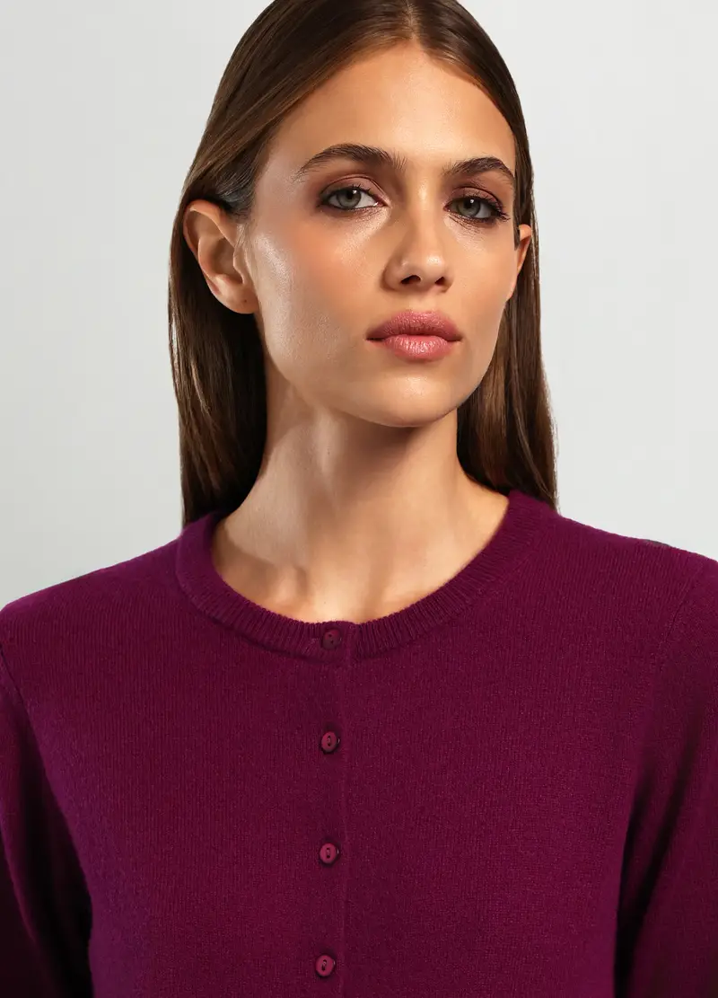 Upim Cardigan Donna Bordeaux 4022302 miniatura 3
