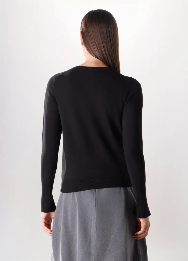 Upim Cardigan Donna Nero 4252286 miniatura 2