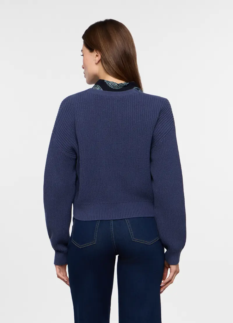 Upim Cardigan Donna Blu 4222555 miniatura 2