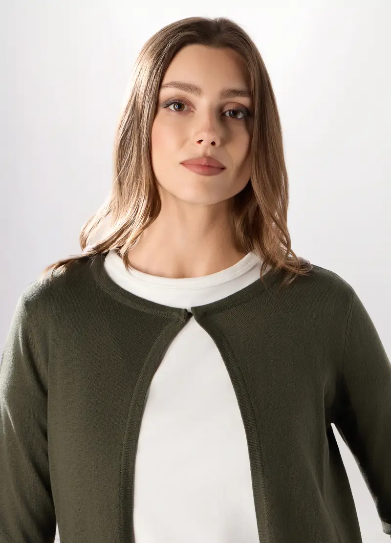 Upim Cardigan Donna Verde 2474551 miniatura 3