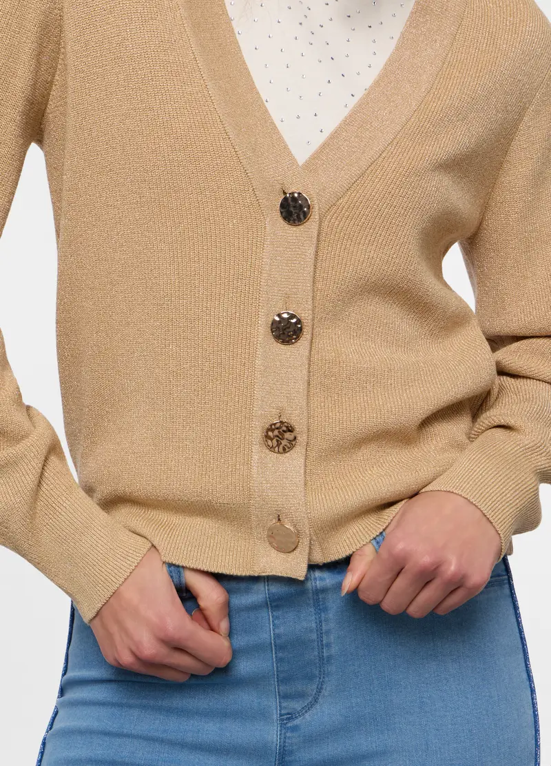 Upim Cardigan Donna Beige 4223203 miniatura 3